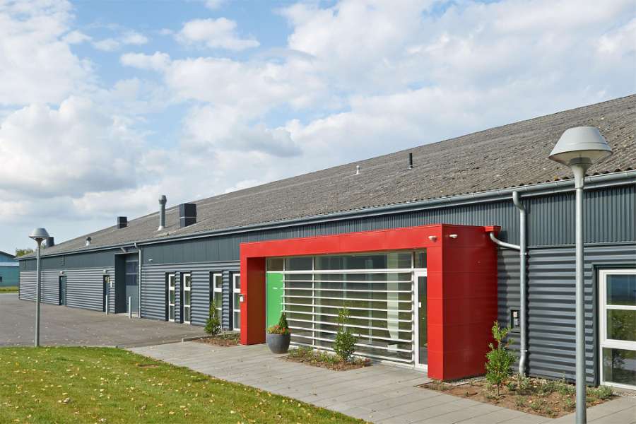 Interessante Fassade dank weniger Tricks, Hjorslevvej 7, 5450 Otterup